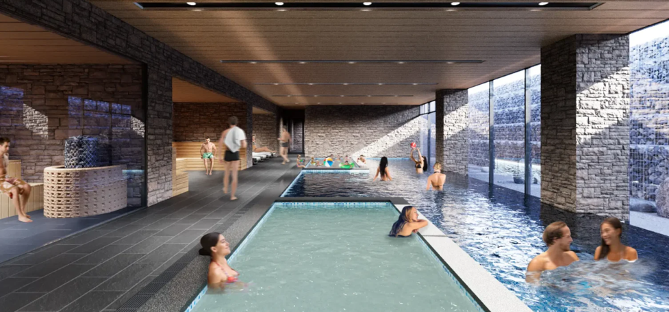 Pool, Sauna and Hot mineral bath